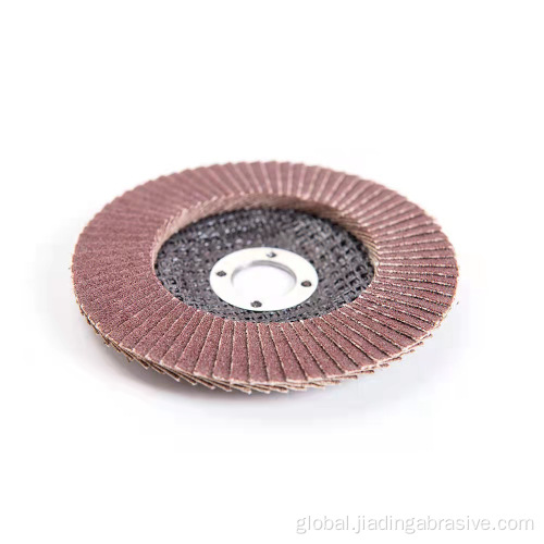 Flap Disc 125mm Ceramic Curved Flap Disc for corner place grinding Manufactory